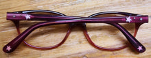 Lade das Bild in den Galerie-Viewer, Meine sternenrosa und lila Brille 47*15
